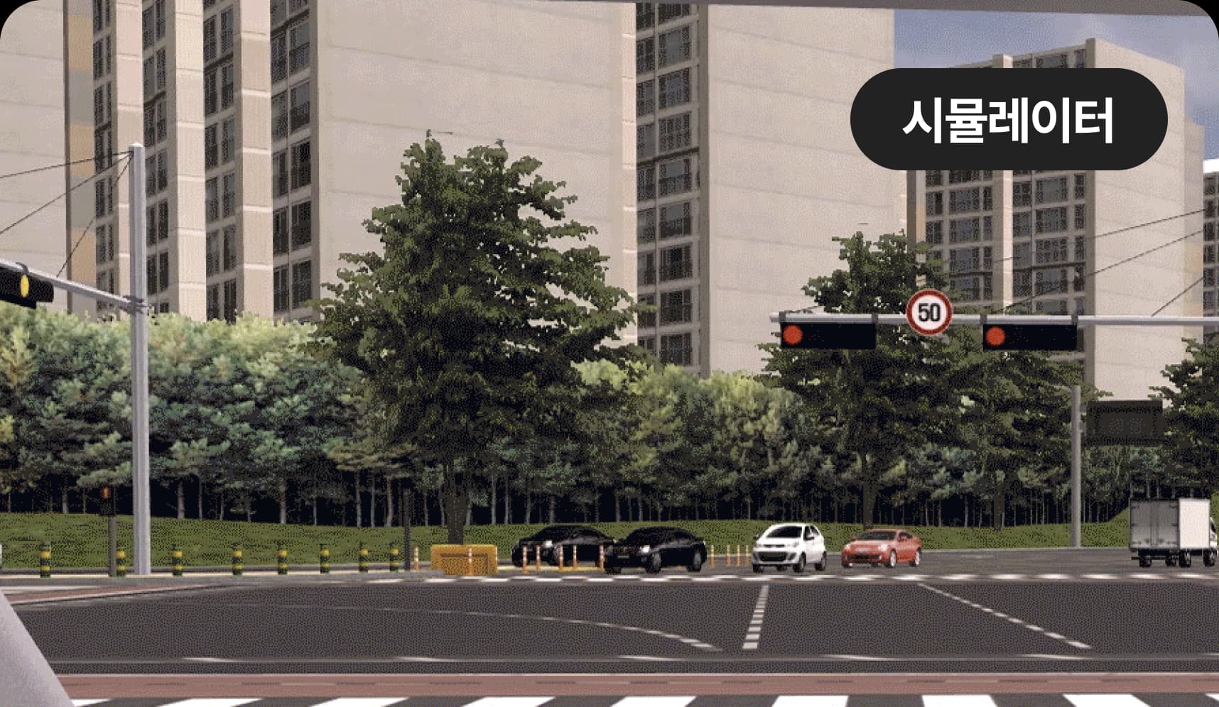 기능시험, 도로주행 시뮬레이터
